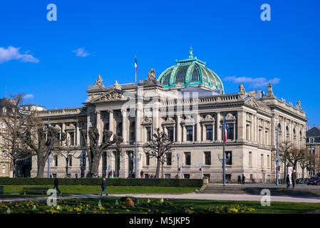 BNU, National University Library, Place de la République square, Neustadt, Strasburgo, Alsazia, Francia, Europa Foto Stock