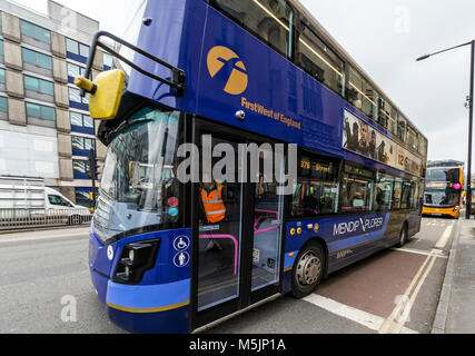 City Bus, Bristol Foto Stock