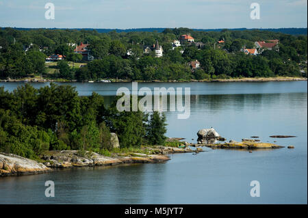 Isole Skerry in Karlskrona, Blekinge, Svezia. 6 agosto 2015 © Wojciech Strozyk / Alamy Stock Photo Foto Stock