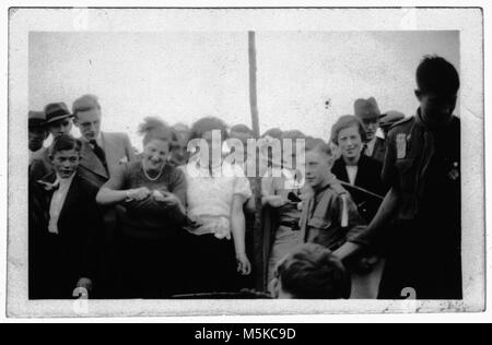 5° mondo Boy Scout Jamboree, svoltasi a Bloemendaal Vogelenzang Holland, Paesi Bassi, dal 30 luglio al 13 agosto 1937 Foto Stock