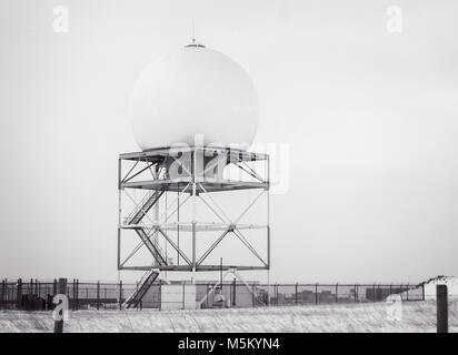 Radar Doppler, YYC Foto Stock