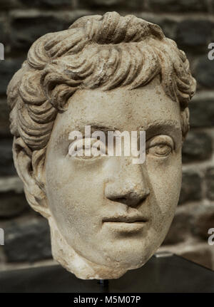 Commodo (161-192). Imperatore romano. Busto datata tra 170-180 d.c. Museo Roman-Germanic. Colonia. Germania. Foto Stock