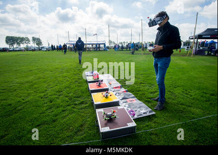 Campionato olandese drone racing Foto Stock