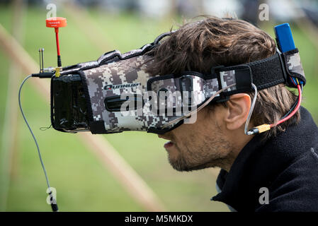 Campionato olandese drone racing Foto Stock