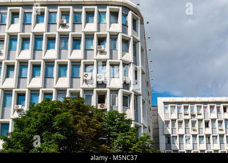 Mosca, Russia - 24 luglio. 2017. Metropolitana di Mosca edificio amministrativo Foto Stock