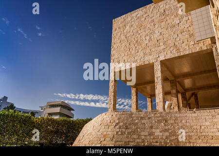 Musei padiglione espositivo presso il Getty Center ,Brentwood Los Angeles California Foto Stock