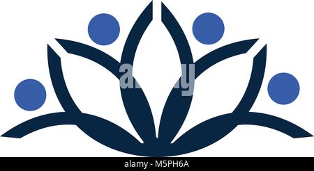 La prosperità di pianificazione finanziaria Illustrazione Vettoriale