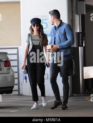 Mark Wright e moglie Michelle Keegan andare a fare shopping al Grove con: Mark Wright, Michelle Keegan dove: Los Angeles, California, Stati Uniti quando: 25 Gen 2018 Credit: WENN Foto Stock