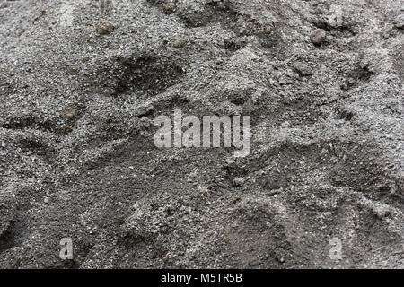 Materiali da costruzione; sabbia e ghiaia Foto Stock