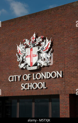 City of London School, un indipendente boys school nel centro di Londra Foto Stock