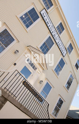 La nuova Bedford Marniner della parte iniziale del New Bedford Whaling Museum, Massachusetts, USA (1787)c Foto Stock