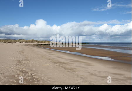 Vista nord a Embo da Dornoch Scozia Marzo 2012 Foto Stock