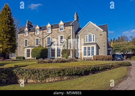 Colzium Estate & Visitor Centre in vicino Kilsyth in North Lanarkshire Regno Unito Scozia mostra Colzeum House Foto Stock