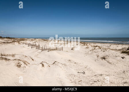 Le grandi dune su Jekyll Island Georgia Foto Stock