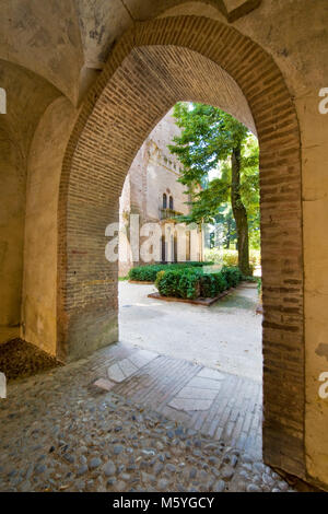 Rocca dei Rossi di San Secondo Parmense, Emilia Romagna, Italia Foto Stock