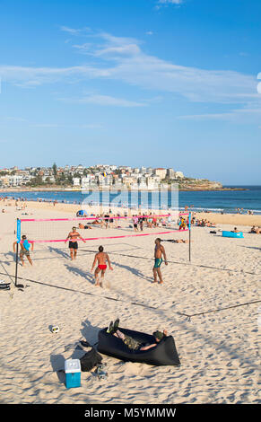 La spiaggia di Bondi, Sydney, Nuovo Galles del Sud, Australia Foto Stock