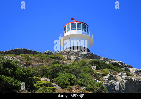 Il centro storico Faro di Cape Point, un promontorio a sé angolo della Penisola del Capo, nei pressi di Città del Capo, Sud Africa Foto Stock