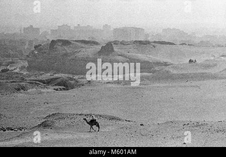 Egyptsouthwest dal centro del Cairo. Foto Stock