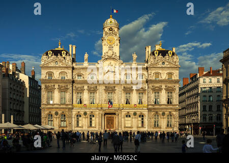 Hotel de ville Lyon Lione Francia Foto Stock