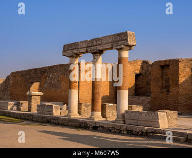 Scavi di Pompei, Italia. Foto Stock