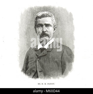 Henry Morton Stanley, giornalista, explorer, 1841-1904 Foto Stock