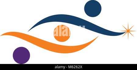 Il successo di Leadership Logo Design Template Vector Illustrazione Vettoriale