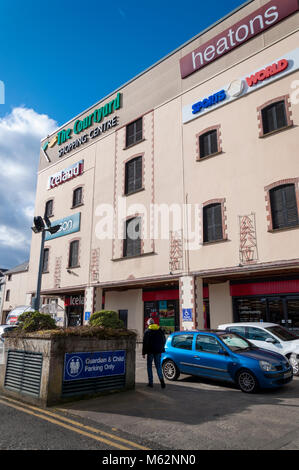 Il cortile Shopping Center a Letterkenny, County Donegal, Irlanda Foto Stock