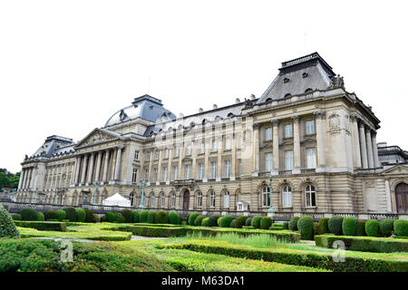 Il palazzo reale nel centro di Bruxelles (Palais royal de Bruxelles), antico luogo di costruzione è iniziata nel 1783 e completata nel 1934, a Bruxelles, in Belgio Foto Stock