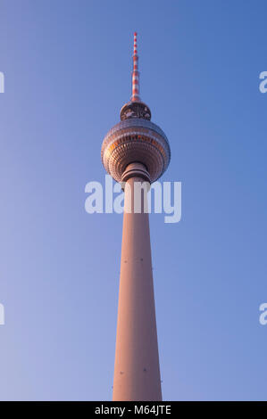 Fernsehturm di Berlino, Mitte, Deutschland, Europa Foto Stock