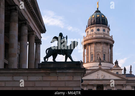 Gendarmenmarkt Berlin, Deutschland, Europa Foto Stock
