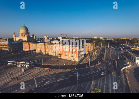 Potsdam panoramici in Alta Vista Foto Stock