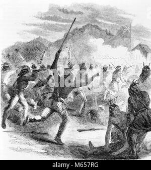 1700s INCISIONE DI 1763 indiano attacco sulla Fort Pitt PONTIAC durante la guerra in Pensilvania occidentale coloniale in America del nord - MI6011 LAN001 HARS NATIVE AMERICAN 1763 ARMA MASCHI MID-adulto metà uomo adulto MONONGAHELA giovane uomo adulto 1700s ALLEGHENY B&W la guerra biologica in bianco e nero di etnia caucasica Fort Pitt francese e indigene indiane giugno 22 LENAPE in vecchio stile persone PITTSBURGH PONTIAC di fiumi di guerra guerra dei sette anni, Shawnee assedio vaiolo Foto Stock