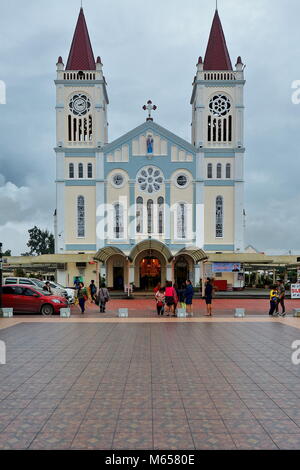 Baguio, Philippines-October 10, 2016: la cattedrale cattolica chiesa è dedicata alla Beata Vergine Maria sotto il titolo di Nostra Signora del Atoneme Foto Stock