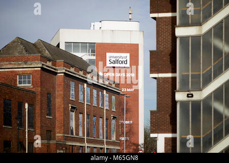 Università di Salford Foto Stock