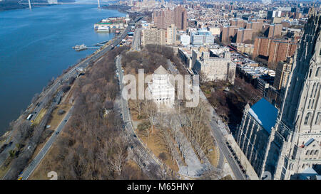 Concessione della tomba Upper West Side di Manhattan, New York City, Stati Uniti d'America Foto Stock