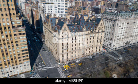 L'unità Dakota, 1 W 72st, Upper West Side di Manhattan, New York, NY 10023 Foto Stock