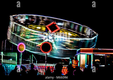Fiera ruote Foto Stock