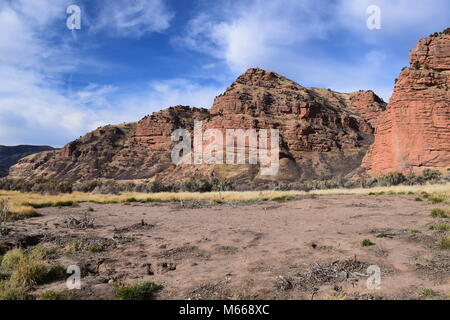 Utah I-84 area riposo viste Foto Stock