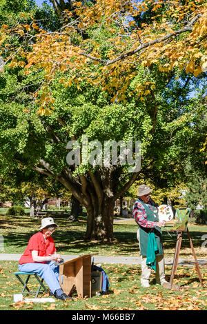 Lewisburg West Virginia, Appalachian Appalachia Allegheny Mountains, Carnegie Hall, corridoio, architettura georgiana Revival, costruito, costruito, 1902, culturale Foto Stock