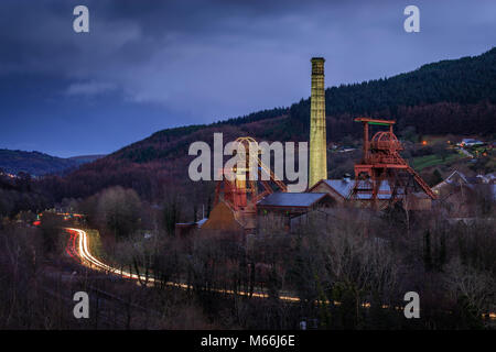 Rhondda Heritage Park (ex Lewis Merthyr colliery) Trehafod Widnes Galles del Sud Foto Stock