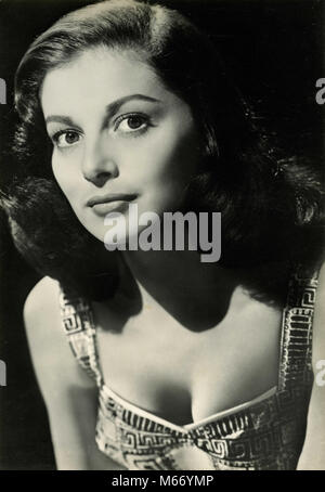 Attrice italiana Annamaria Pier Angeli, 1960s Foto Stock