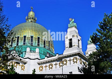 Kirche am Steinhof a Vienna, in Austria Foto Stock