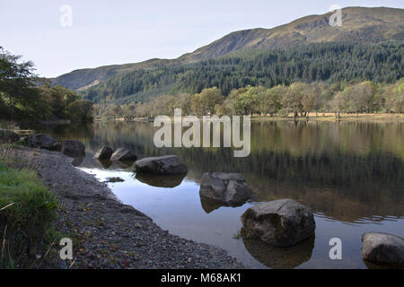 Loch Lubnaig, Loch Lomond e il Trossachs National Park Foto Stock