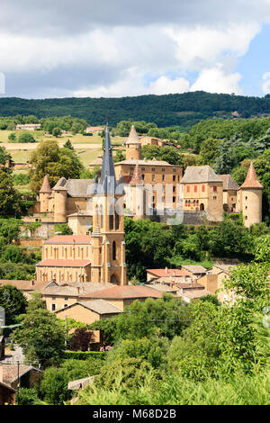 Il castello di Jarnioux Jarnioux Villefranche-sur-Saône Rhône Auvergne-Rhône-Alpes Francia Foto Stock