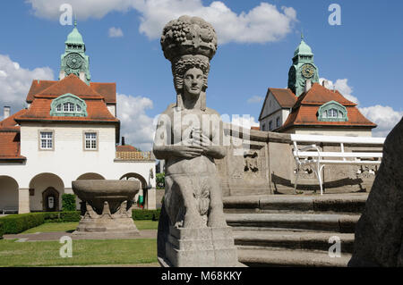 Bad Nauheim, Sprudelhof, Assia, Deutschland, Europa Foto Stock