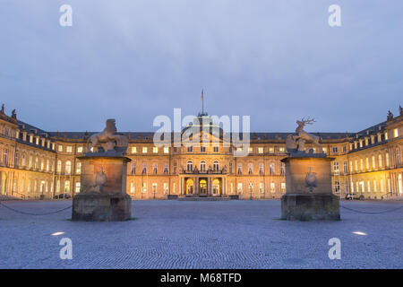 Neues Schloss Stoccarda, Germania Foto Stock