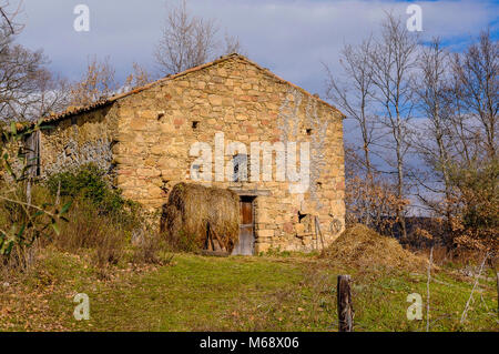 Italia Basilicata Appennino Lucano Parco Nazionale Val D'Agri - Casale In Pietra Foto Stock