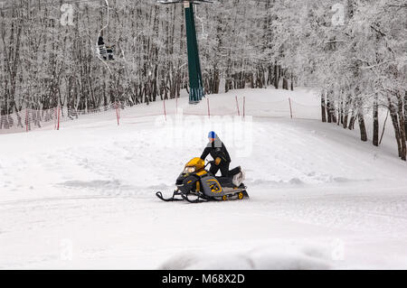 Italia Basilicata lago oggi Laudemio monte Sirino Parco Nazionale Appennino Lucano Foto Stock
