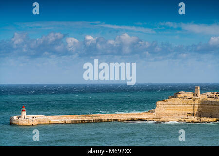 Fort Rikasoli ,Malta, l'Europa. Foto Stock