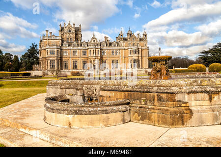 Thoresby Hall, a Ollerton,Nottinghamshire, Inghilterra Foto Stock